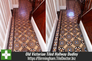 100+ Year Old Victorian Tiled Hallway Restored in Dudley