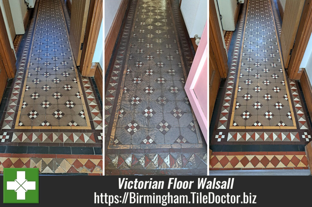 Victorian Hallway Floor Renovation Walsall