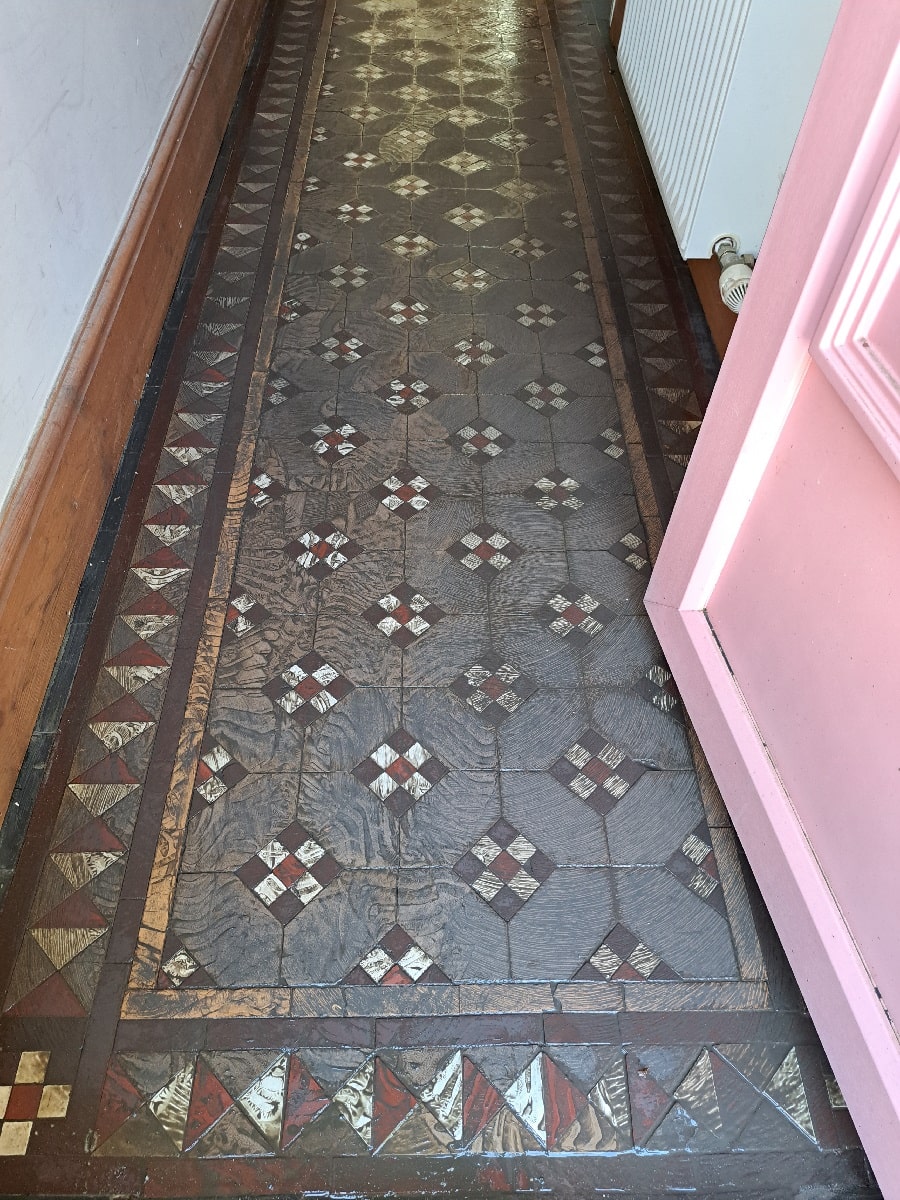 Victorian Hallway Floor Walsall During Renovation