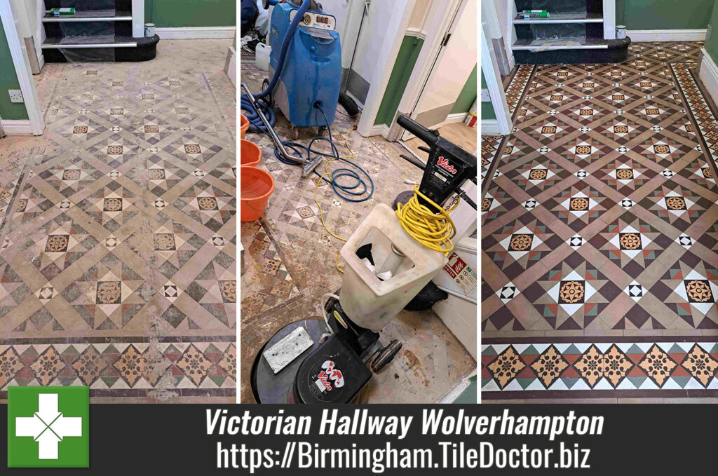 Victorian Hallway Floor Renovation Wolverhampton