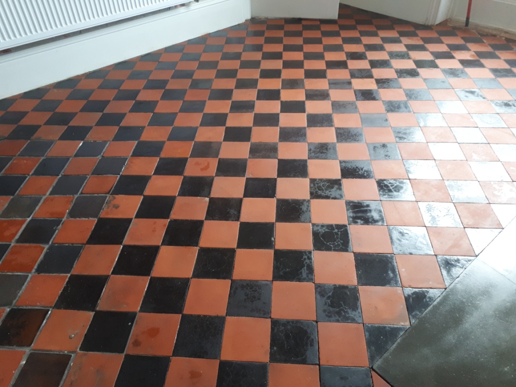 Quarry Tiled Floor After Renovation Harborne